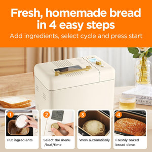 Automatic 15-in-1 Breadmaker Machine